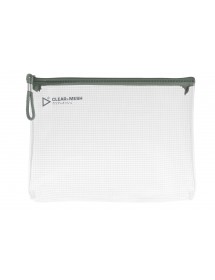 KCK PLAY CLEAR+MESH BAG A5-COOL GREY